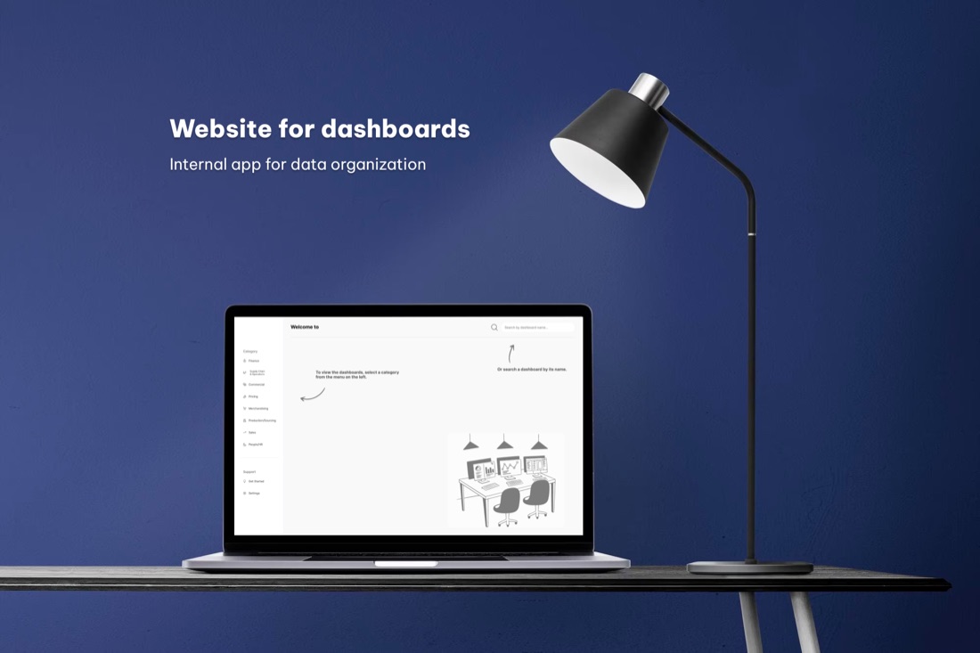 Dashboard Landing Page
