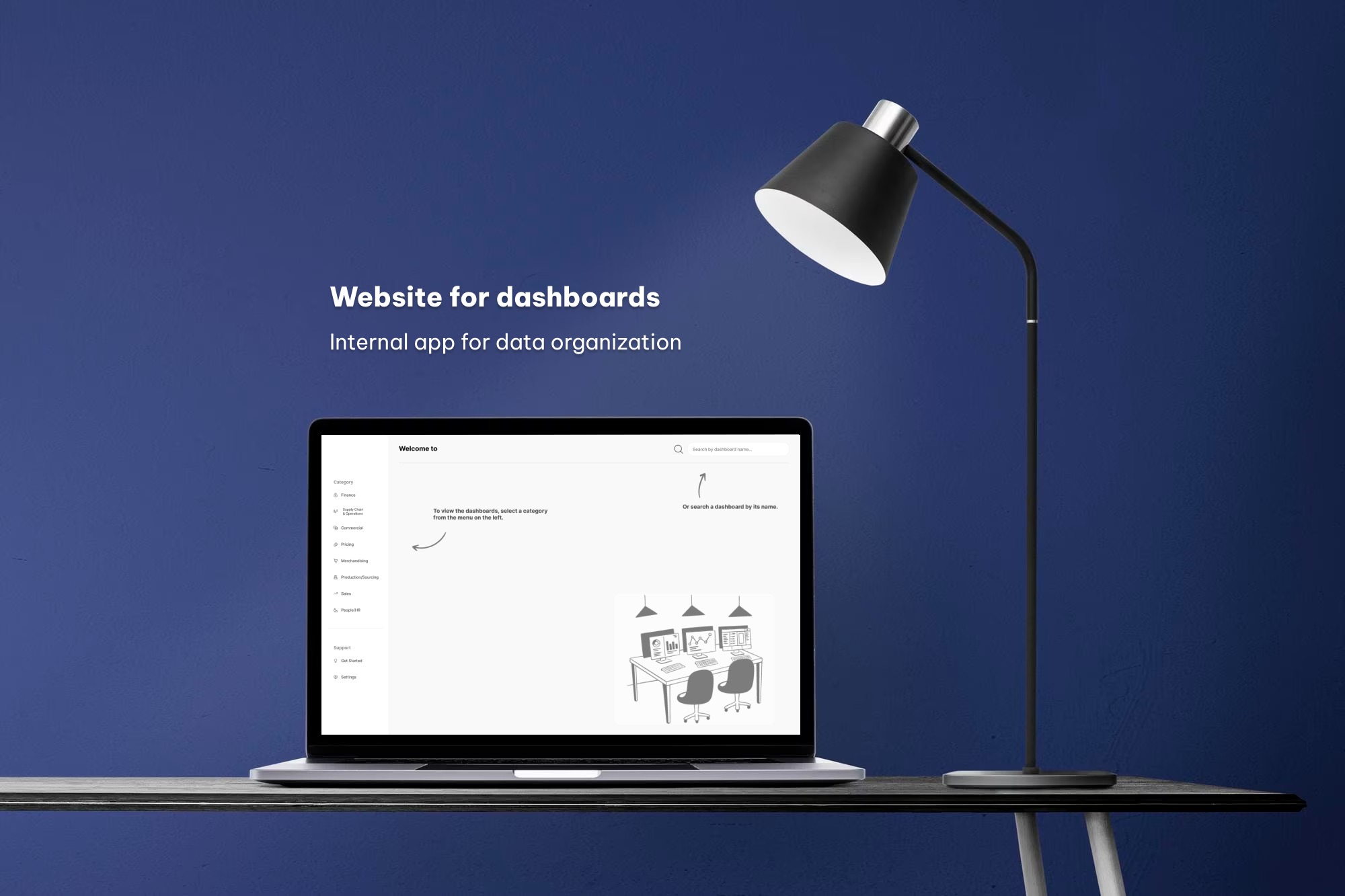 Dashboard Landing Page